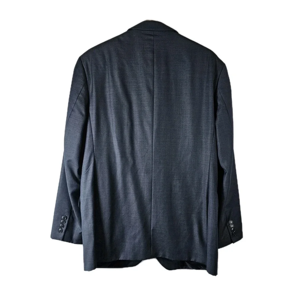 Jos. A Bank Traveler's Collection Slim Fit Navy‎ Blazer 10% Wool 43R (40R) EUC